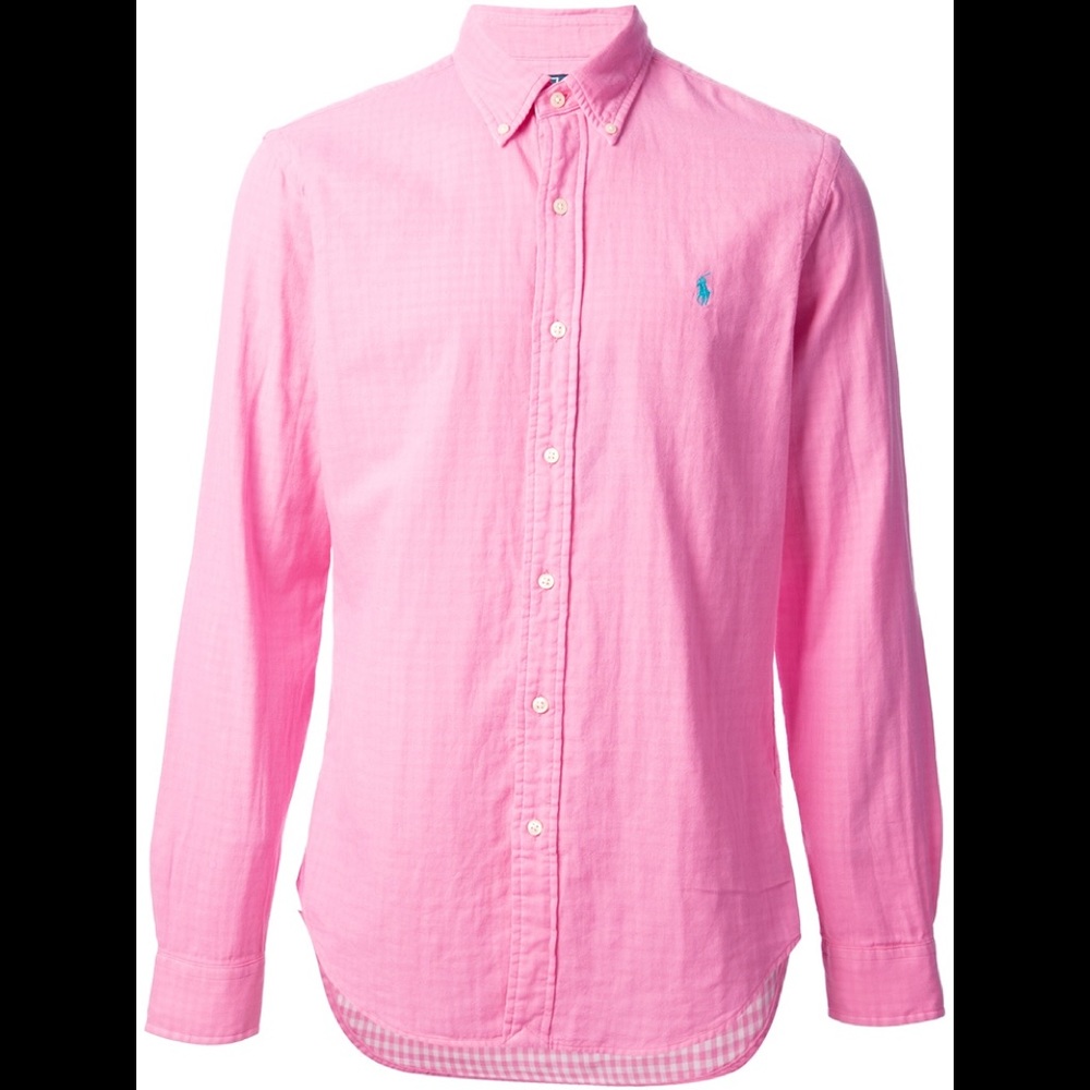 Ralph Lauren Pink Long Sleeve Button Down